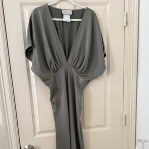 BHLDN Taupe Gown